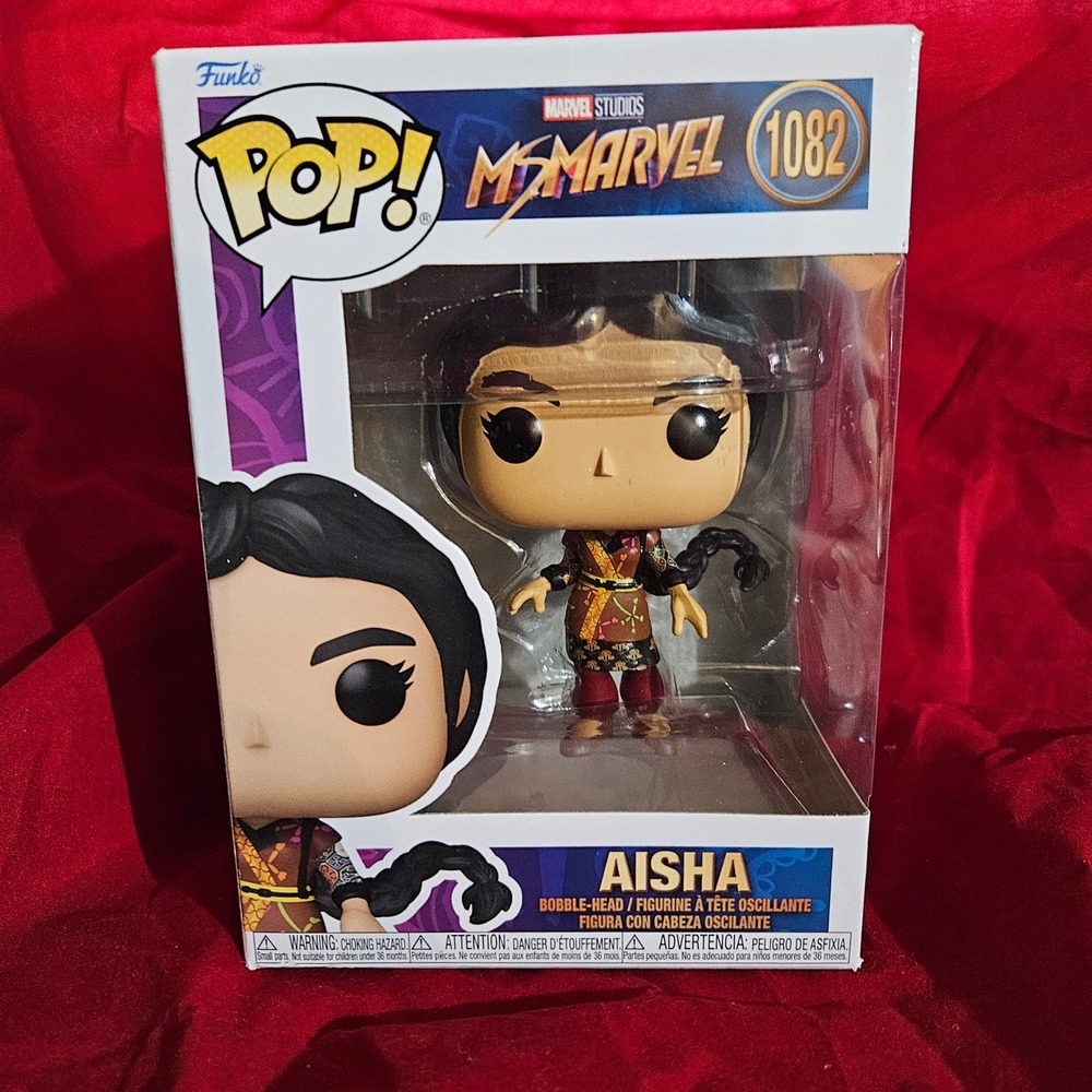 Funko Pop! Ms Marvel Aisha 1082 Marvel Studios Bobble-Head‎ Vinyl Figure